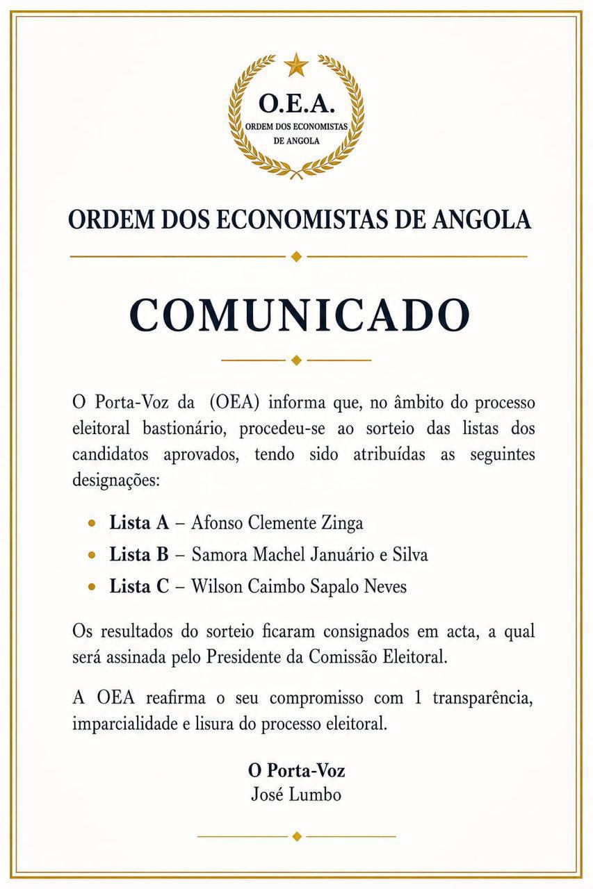 COMUNICADO